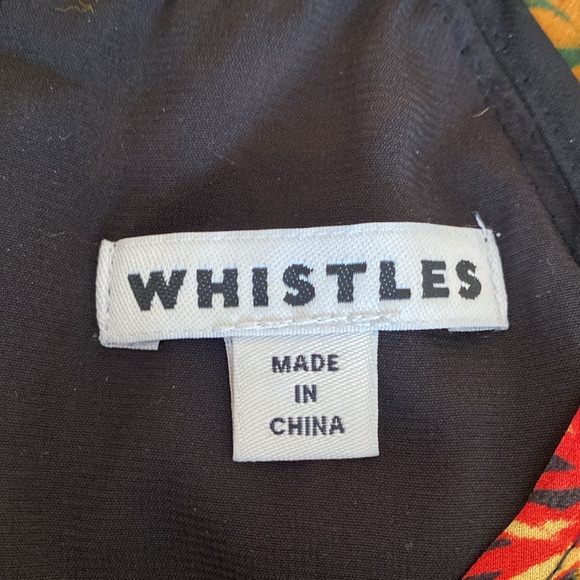 Whistles Silk Blend Long Sleeve Ruched Floral Dress - Picture 6 of 15